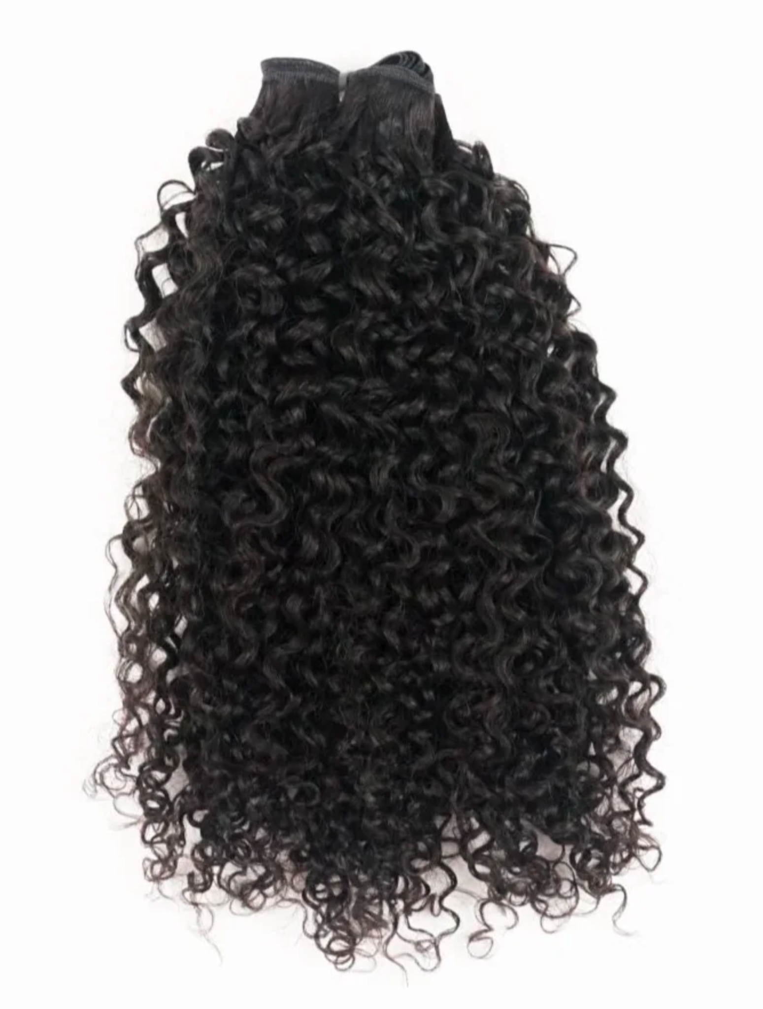 Kinky Curly Invisible Clip-in Extensions 5pcs