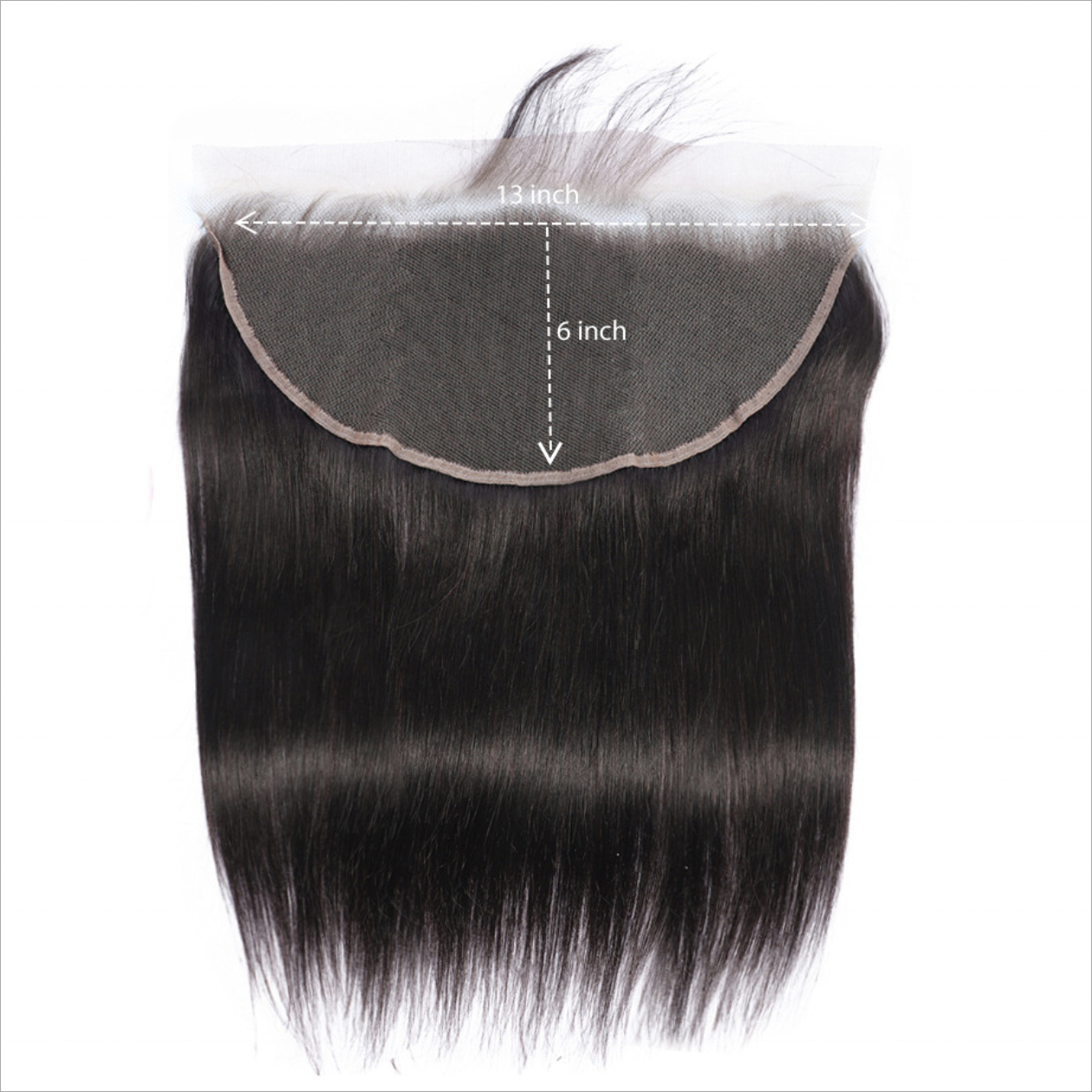 Natural Straight 13x6 HD Frontal