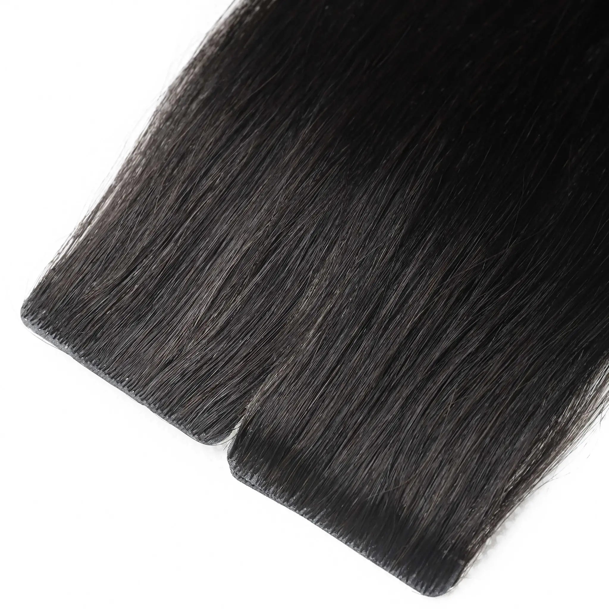 Natural Straight Invisible Tape-in Extensions